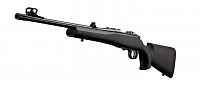 Карабин CZ 557 BLACK EDITION SYNT калибр 30-06 SPRG, 5-зарядное фиксированный магазин ДТК M14*1