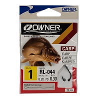 Крючок с поводком Owner RL-044 01-0.30