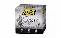 Патрон АЗОТ 12/70 охотничий дробовой 32г Game б/к №1 (в пачке 25 шт) (в коробке 250шт)
