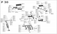 Спусковой крючок Heckler & Koch P30