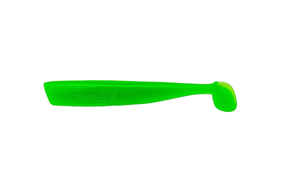 Виброхвост Helios Chebak 3,15"/8 см Electric green 7шт. (HS-3-007). Фото №1