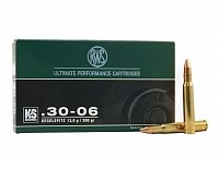Патрон нарезной RWS калибр 30-06 SPRG KS 13,0 гр. 200 grn. (в пачке 20 шт.)