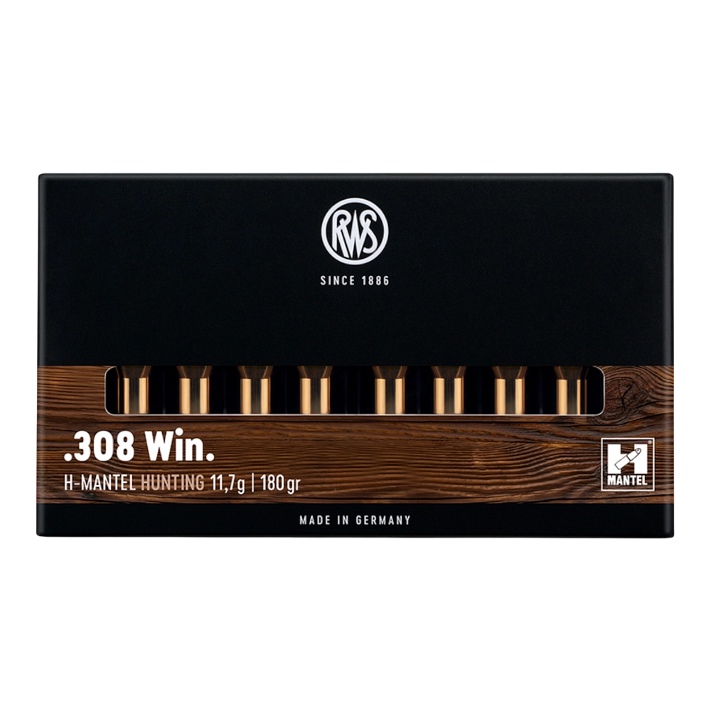 Патрон нарезной RWS калибр 308 WIN DN HMK 11,7 гр. 180 grn. (в пачке 20 шт.). Фото №1 Патрон нарезной RWS калибр 308 WIN DN HMK 11,7 гр. 180 grn. (в пачке 20 шт.). Фото №1