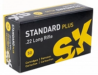 Патрон нарезной LAPUA калибр 22 LR STANDARD Plus SK 2,59 гр. 40 grn. (в пачке 50 шт.)