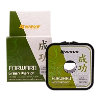 Леска Nisus Forward Green Warrior 0,405mm/100m Nylon (N-FGW-0405-100) 