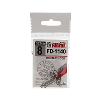 Крючок двойной Fanatik FD-1140 №8 (5 шт)