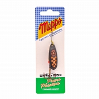 Блесна вращающаяся Mepps BLACK FURY 4 Black/orange