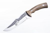 Нож Кизляр "Зодиак" (дерево-орех) худ. оформ.