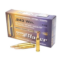 Патрон нарезной BLASER калибр 243 WIN CDP 6,5 гр. (в пачке 20 шт.)