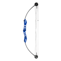 Лук Man Kung СВ30, блочный, blue, 19-29lbs