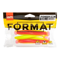 Силиконовая приманка FORMAT PIONEER 100mm, цвет F27 (5шт.упак)