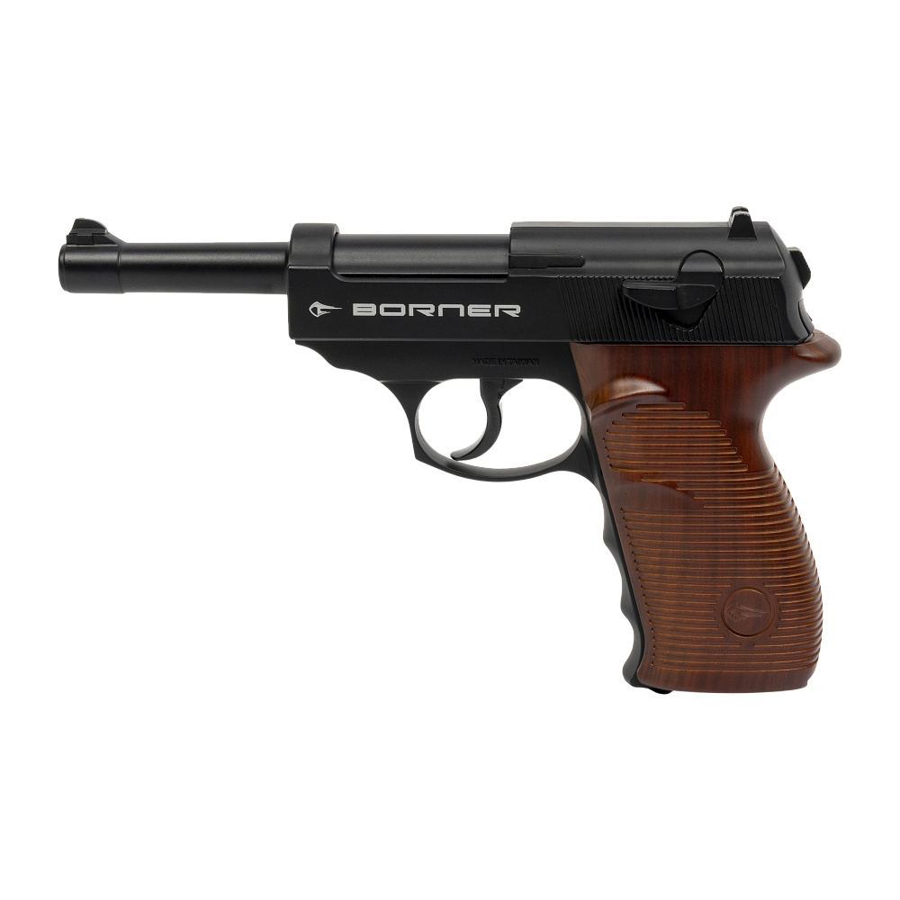 Пистолет пневматический BORNER C41 (Walther P.38), калибр 4,5 мм. Фото №1 Пистолет пневматический BORNER C41 (Walther P.38), калибр 4,5 мм. Фото №1