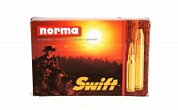 Патрон нарезной NORMA калибр 8x68S Swift A-Frame 13,0 гр. 200 grn. (в пачке 20 шт.)