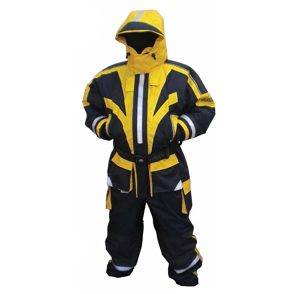 Костюм-поплавок раздельный желто-черный SEAFOX CROSSFLOW TWO 2pc/M Китай. Фото №1