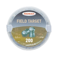 Пуля пневматическая "Field Target", 1,65 г. 5,5 мм. (200 шт.) 