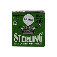 Патрон STERLING кал.410 SLUG POLYMER (пачка 25 шт.)