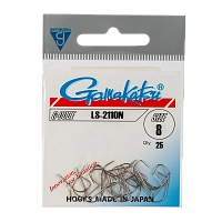 Крючок Gamakatsu Hook LS-2110 Nickel №08