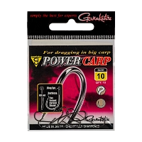 Крючок Gamakatsu Power Carp Ring Eye NSB Barbless Black №10