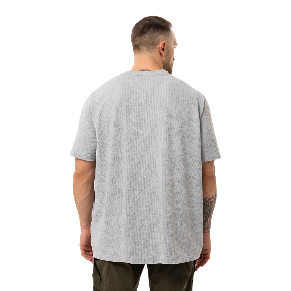 Футболка мужская летняя Mossberg Fresh Grey р. 3XL. Фото №6 Футболка мужская летняя Mossberg Fresh Grey р. 3XL. Фото №6