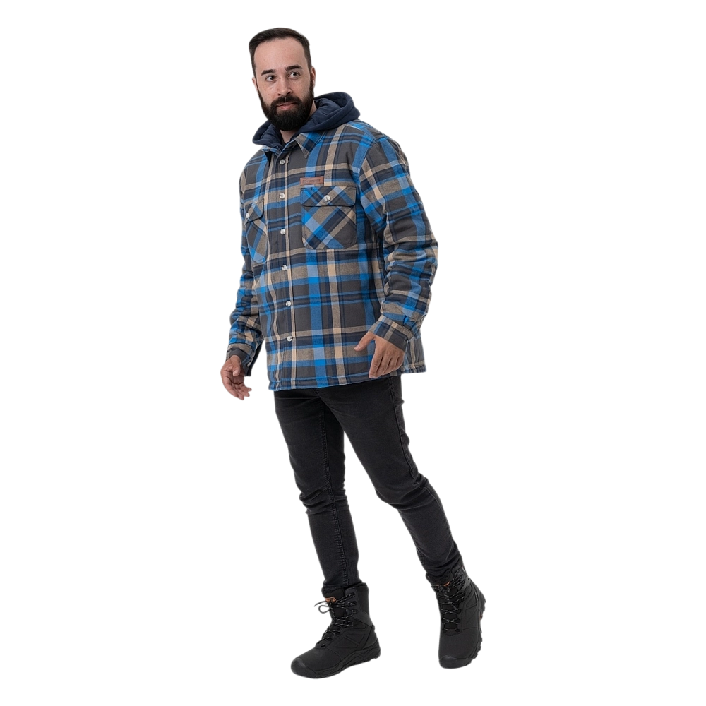 Куртка-рубашка Remington City Walk Blue, р. 4XL. Фото №5
