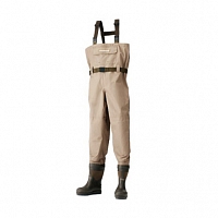 Вейдерсы с сапогами Shimano DRYSHIELD WA-014K цвет Бежевый, р-р L