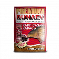 Прикормка "DUNAEV-PREMIUM" 1кг Карп-Сазан Крупная Фракция