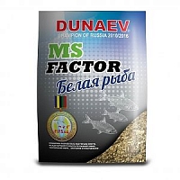 Прикормка "DUNAEV-MS FACTOR" 1кг Белая рыба