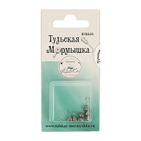 Мормышка вольфрамовая Капля d3,6 вес 0,54гр, цвет (металл), упак. 10шт