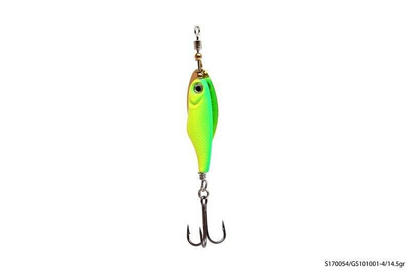 Блесна вращающаяся MADFISH Trout 14,5г, цвет GS101001-4. Фото №2