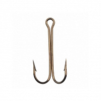 Крючок Eagle Claw"2957 DBP 4" 100шт (длинн. цев.) Black Platinum