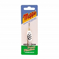 Блесна Mepps Aglia PTS 3 silver/black dots 
