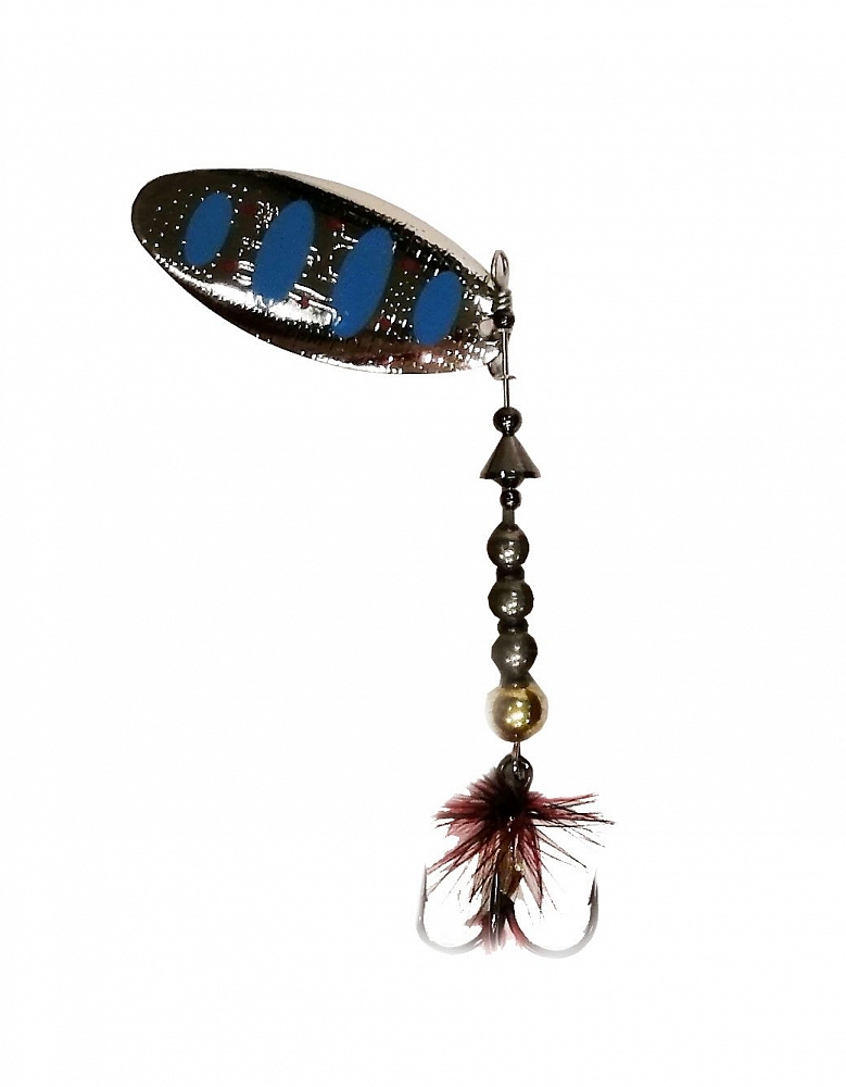 Блесна вращающаяся Lucky John Shelt Blade Tungsten Body №4, 20гр, цвет (003). Фото №1