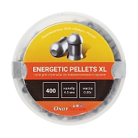 Пуля пневматическая ОхотАктив "Energetic pellets XL", 0,85 г. 4,5 мм. (400 шт.) (36 в упаковке)