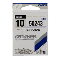 Крючок Owner № 50243  №10 (18шт.)