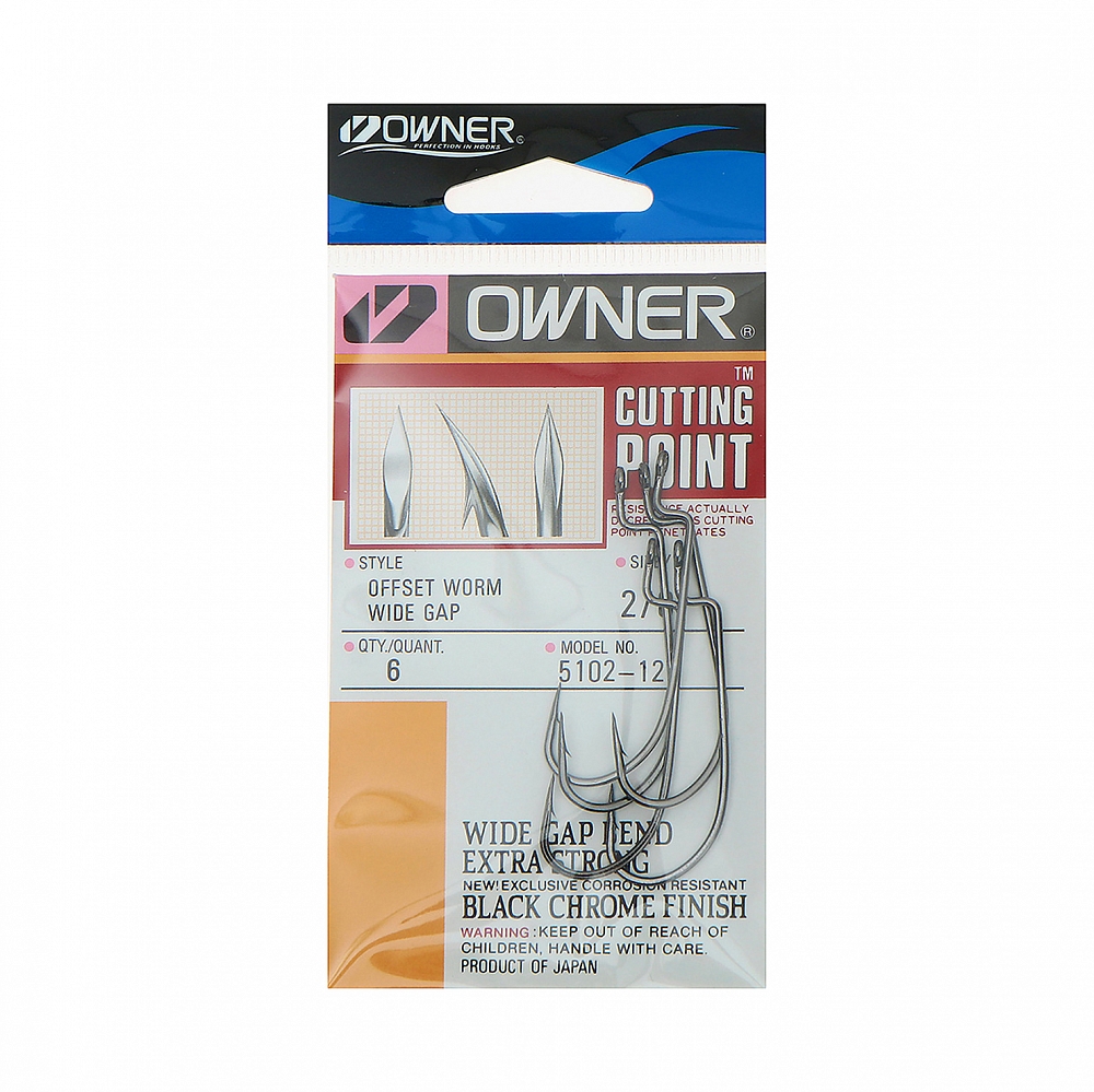 Крючок Owner №5102BC №4/0 (5шт.) . Фото №2 Крючок Owner №5102BC №4/0 (5шт.) . Фото №2