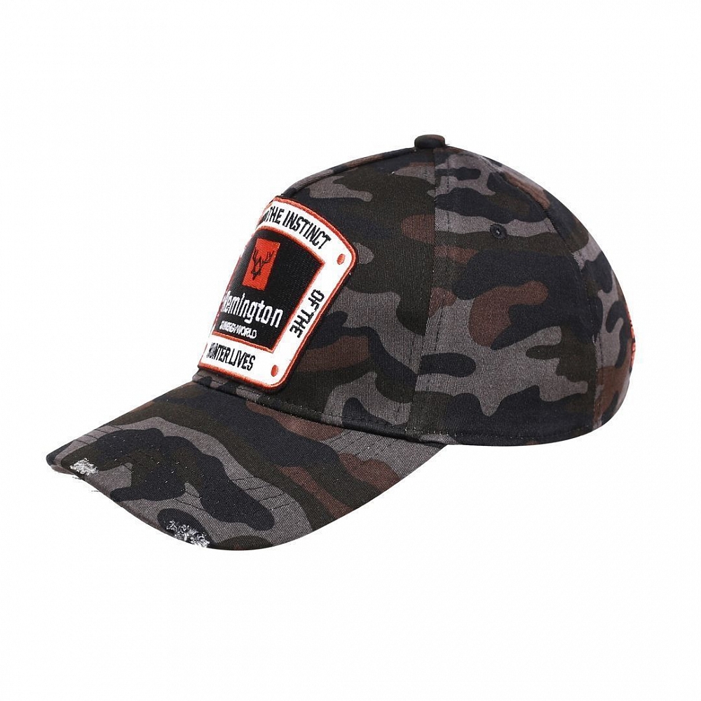 Кепка Remington Baseball Cap Trucks Black Camo, one size. Фото №3