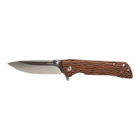 Нож складной Kranch RB-865, клинок AUS8, рукоять G10 red and black