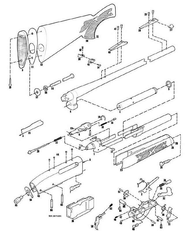 Пружина курка для Remington мод. 7600. Фото №1