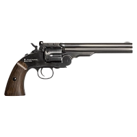 Револьвер пневматический ASG Schofield 6" Aging black, калибр 4,5 мм