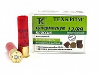 Патрон гладкоствольный 12/89 № 00 Супермагнум (Техкрим) (10 шт.)