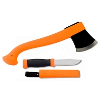 Набор (топор+нож) Mora Outdoor Kit Orange