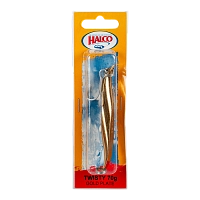 Блесна колеблющаяся Halco TWISTY, 70г, Gold