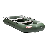 Лодка надувная ПВХ Шкипер А260 (надувное дно) (зеленый)