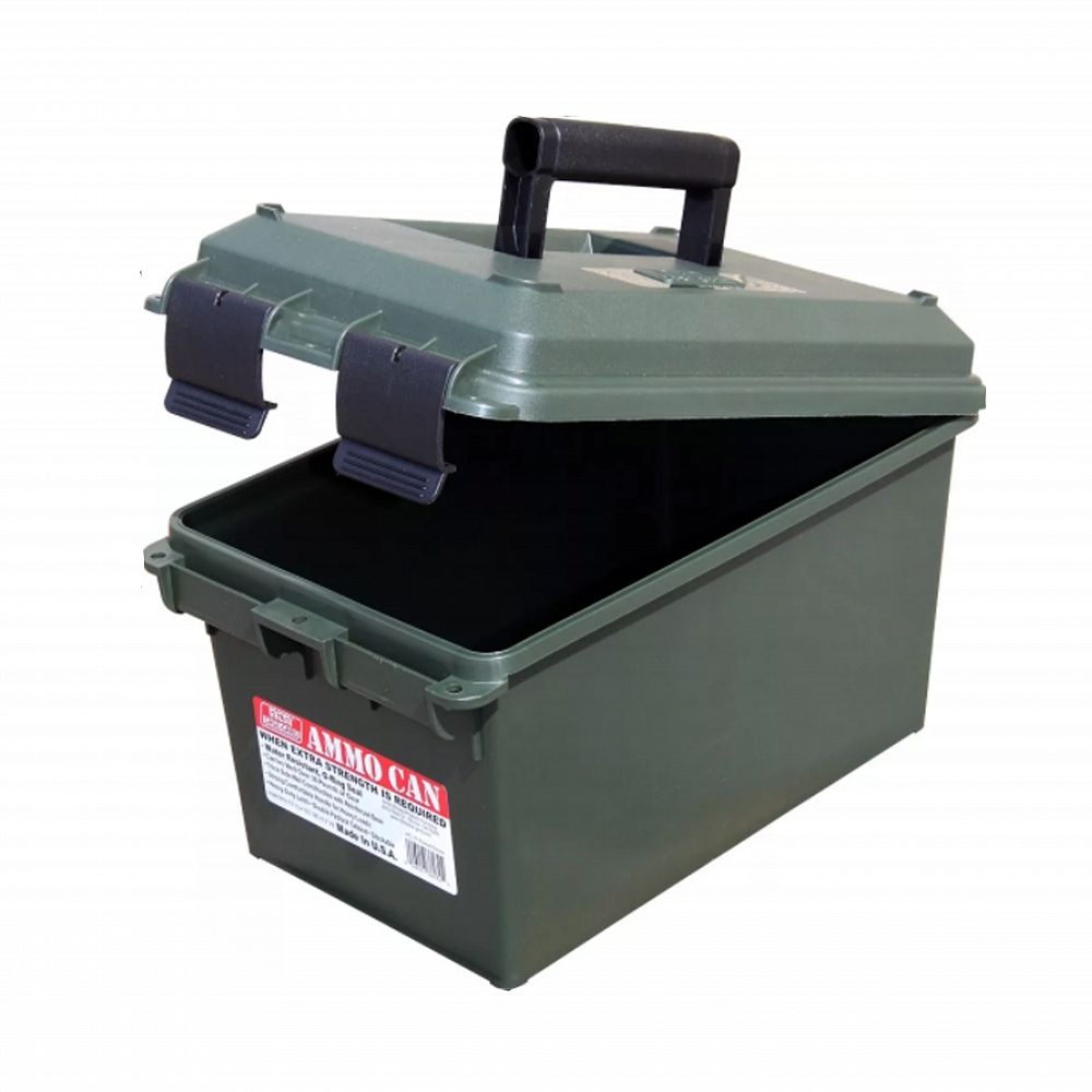Ящик MTM Ammo Can 50 Caliber для патронов (влагозащищенный, зеленый). Фото №2