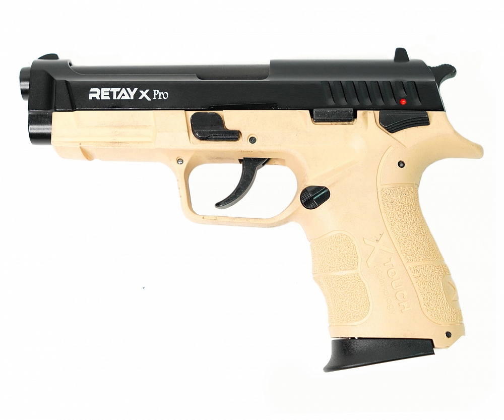 Пистолет охолощенный RETAY XPRO, Yellow, калибр 9mm. P.A.K. Фото №2 Пистолет охолощенный RETAY XPRO, Yellow, калибр 9mm. P.A.K. Фото №2