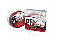 Шнур Power Phantom 8x, PE Spider, 135м, темно-серый #2, 0,23мм, 19кг