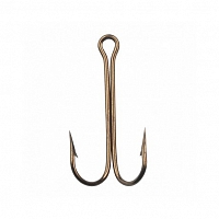 Крючок Eagle Claw"2957 D 1" 100шт (длинн. цев.) Bronze