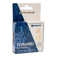 Леска Nisus FORWARD ICE FISHING 0,074mm/50m Nylon Transparent (N-FIF-0.074-50)