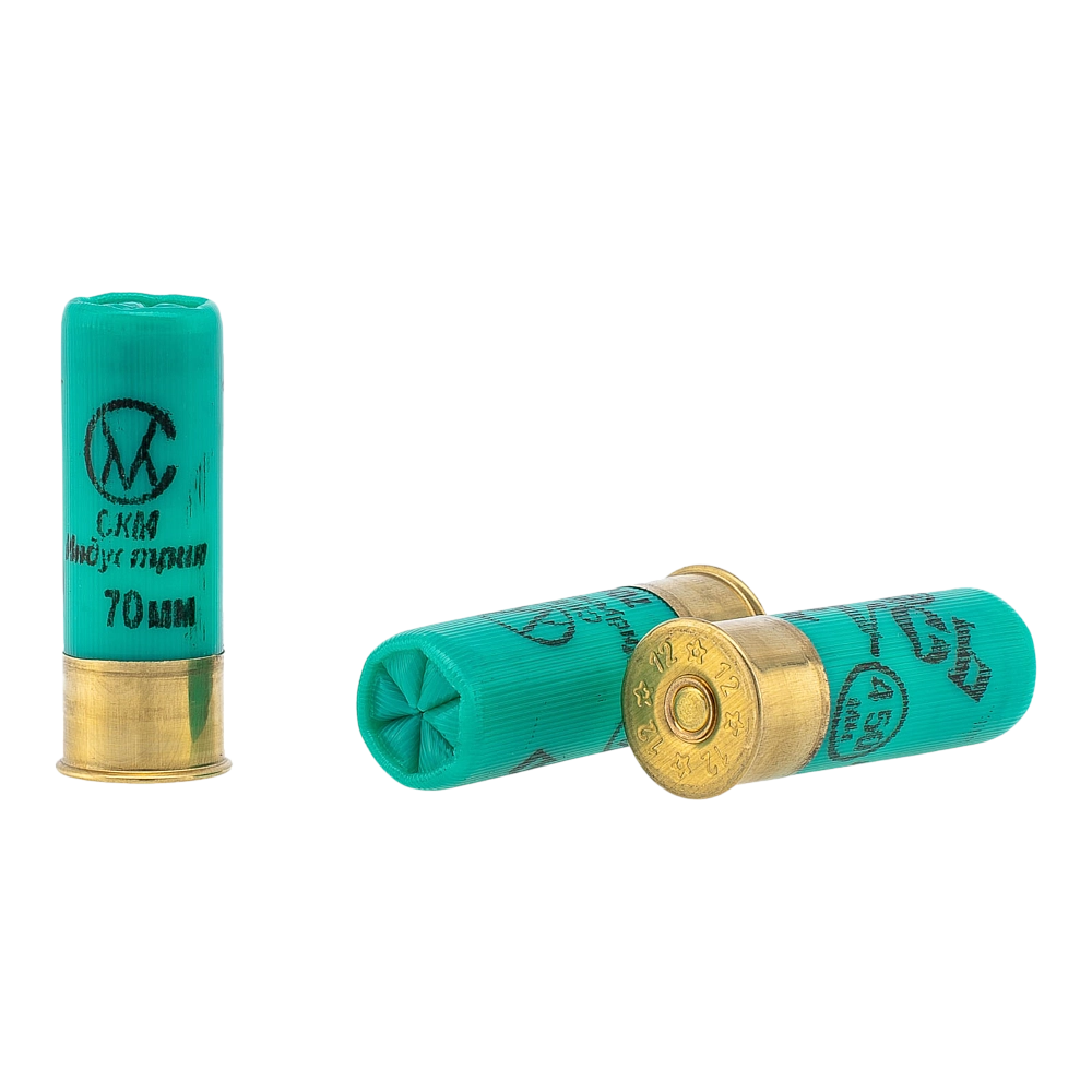 СКМ Патрон охотничий 12/70 №00 32гр. "Русь" (п. Россия)(пачка 25 шт.) (в коробке 250 шт.). Фото №2