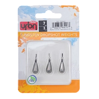 Грузило Berkley Urban Tungsten Dropshot  Weight 7g (3шт/уп)